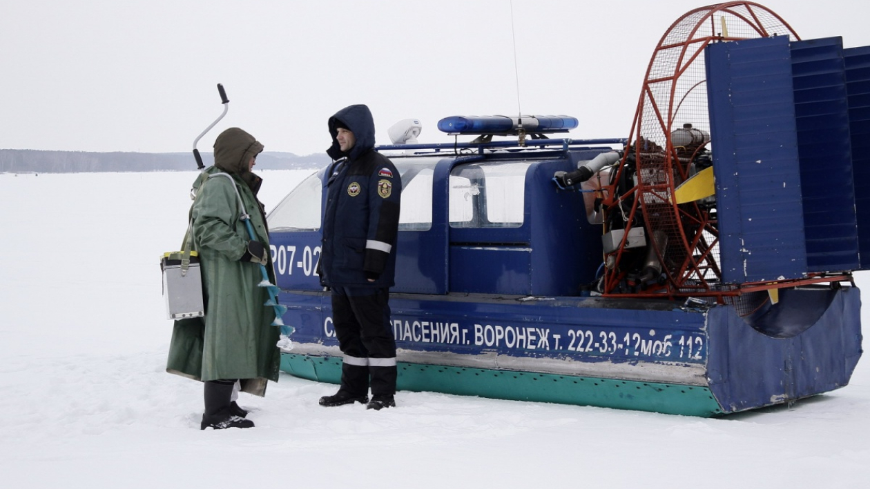 Репортаж РИА «Воронеж». Как спасатели патрулируют водохранилище 
