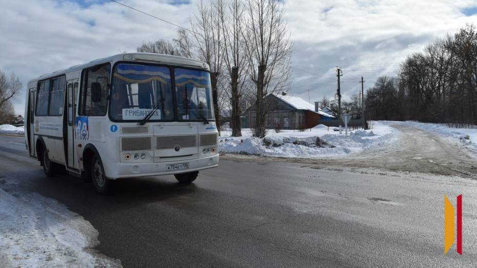 В Грибановке на Крещение запустят дополнительный автобус
