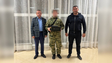 Панинцы передали участнику СВО тепловизор