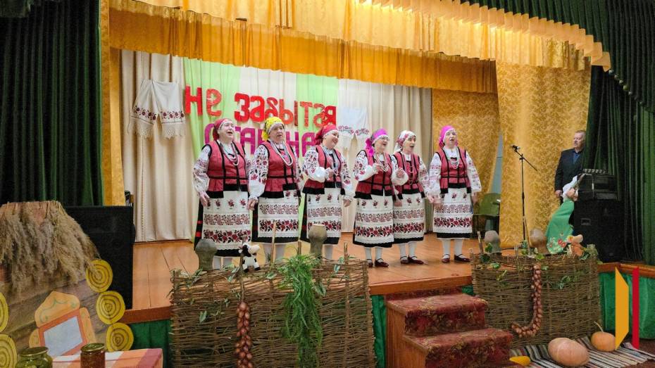 В богучарском селе Купянка провели фестиваль «Незабытая старина»