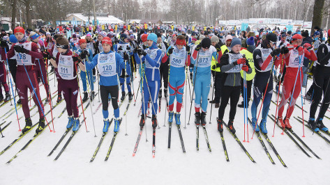 Спорт объединяет. На старты «Лыжни России – 2022» в Воронеже вышли 4 тыс. участников