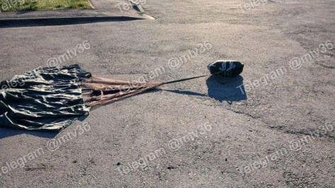 Появились фото странного предмета, из-за которого под Воронежем вызвали взрывотехников