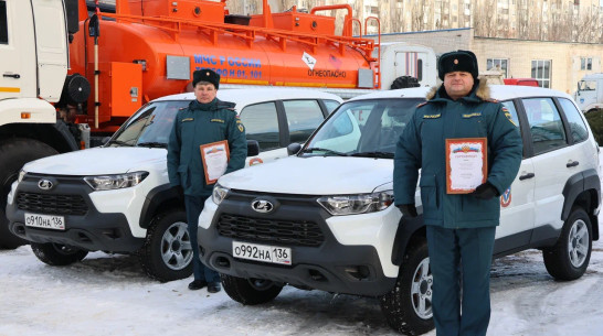 В Рамонское отделение пожарного надзора поступила новая машина