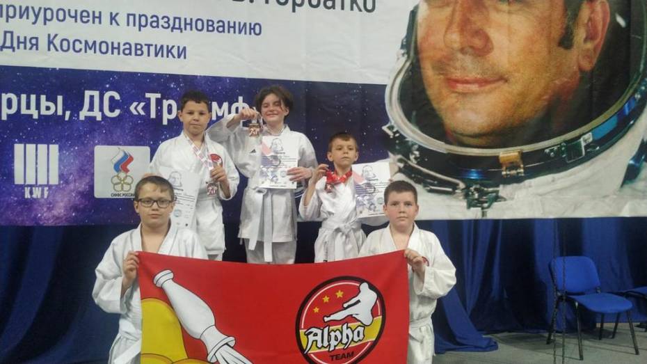 Верхнемамонские каратисты взяли 3 медали на всероссийском турнире в Люберцах
