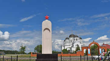 В лискинском селе Масловка реконструировали мемориал на братской могиле