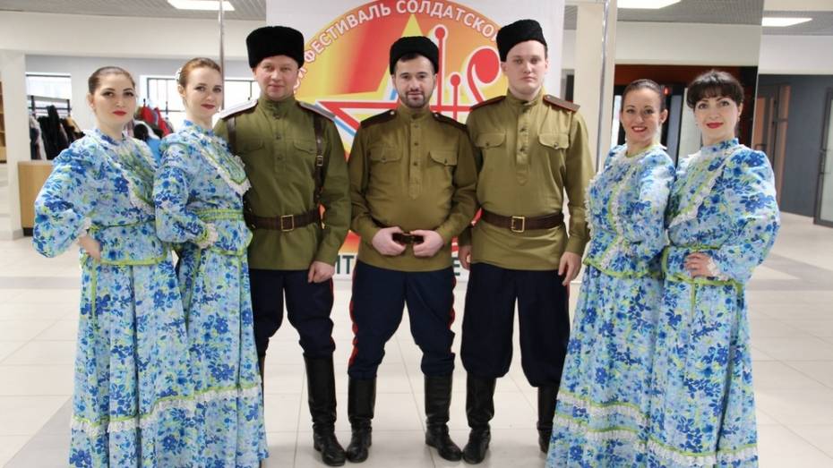 Хохольские артисты стали лауреатами фестиваля солдатской и патриотической песни 