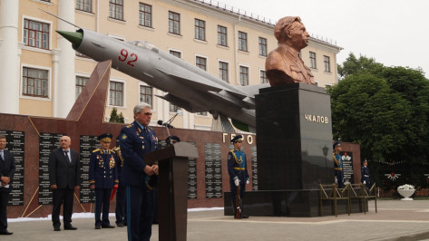 В Борисоглебске открыли мемориальный комплекс «Чкаловцы – Герои Отечества»