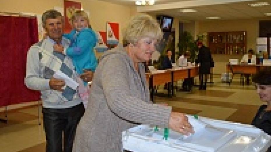 В Подгоренском районе на выборах губернатора Воронежской области проголосовали 83,31 процента