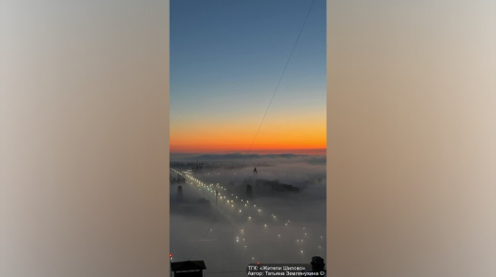 Воронежцы поделились фотографиями утреннего тумана