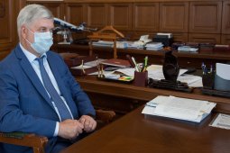 Воронежский губернатор заявил об интересе к научному и студенческому обмену с Дагестаном