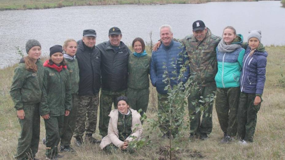 В верхнемамонском селе появилась «Вымпеловская роща»