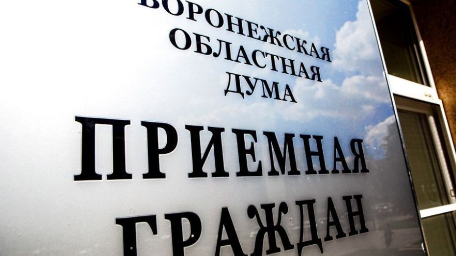 Более 5,6 тысячи обращений приняли депутаты Воронежской облдумы в 2022 году