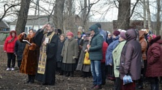 В верхнехавском селе Сухие Гаи начинается строительство новой церкви 