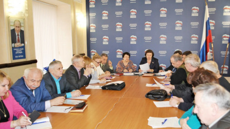 Воронежские единороссы пригласили общественников к обсуждению своей программы