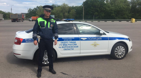Воронежские полицейские помогли добраться до Москвы пассажирам сломавшегося автобуса