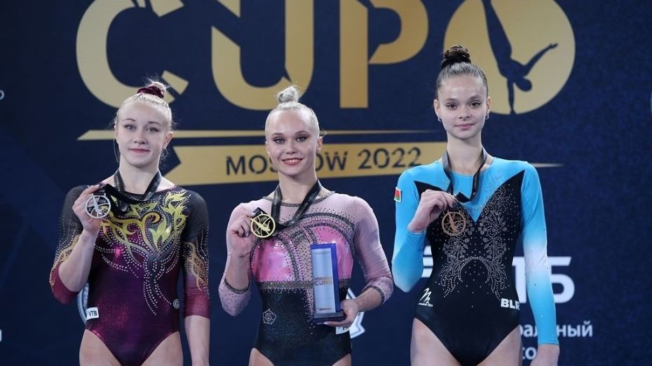 Воронежская гимнастка Ангелина Мельникова завоевала 5 медалей на международном турнире