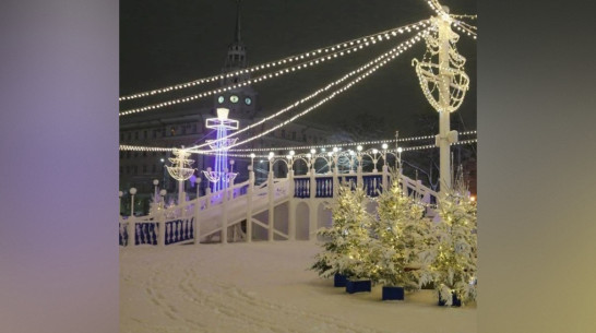 В Воронеже на площади Ленина 27 декабря откроется главная горка