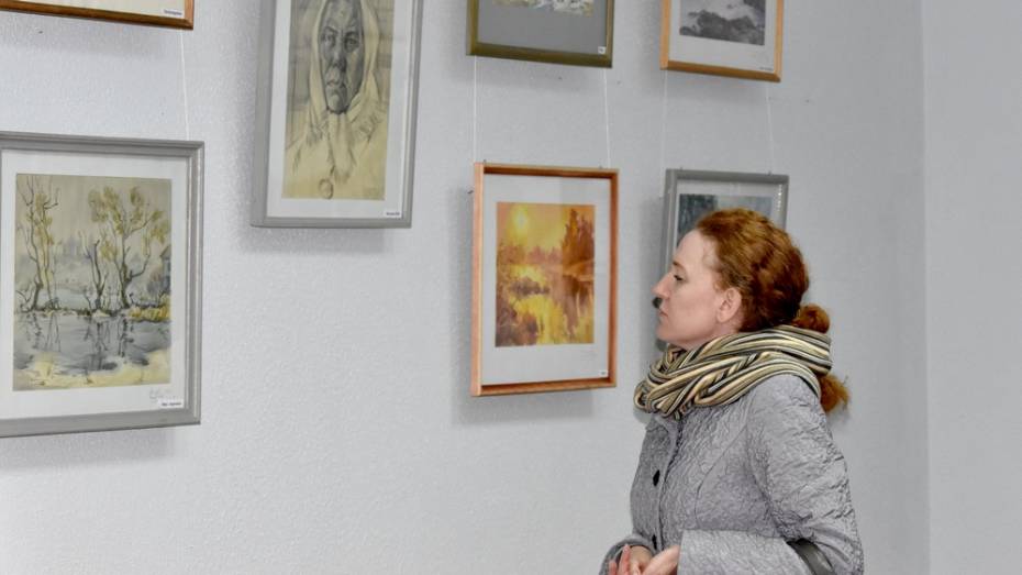 В Калаче открылась выставка бутурлиновского художника 