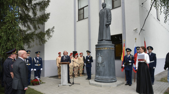 В Борисоглебске Воронежской области открыли памятник Феликсу Дзержинскому