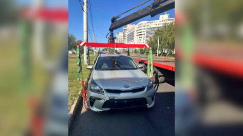 Воронежские полицейские остановили KIA с неоплаченными штрафами на 367 тыс рублей