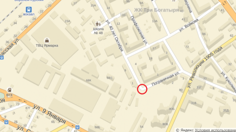 В Воронеже на 5 суток закроют пересечение двух улиц Ленинского района