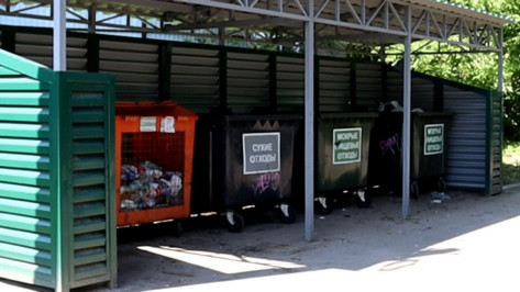 Контейнеры для раздельного сбора отходов закупят 14 районов Воронежской области