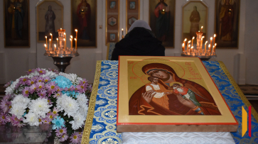 «Я всегда буду, мама!»: в храме лискинского села Коломыцево появилась икона, перед которой можно помолиться о нерожденных детях