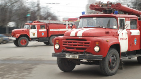 В Левобережном районе Воронежа на пожаре погиб мужчина
