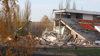 В Воронеже начали реконструировать стадион «Факел»