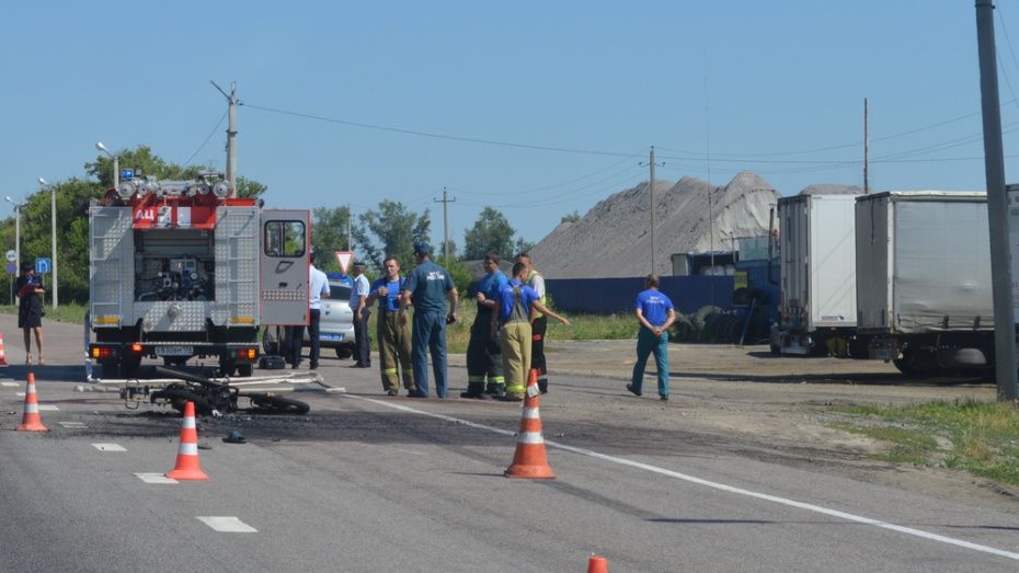 Пострадавший в ДТП пассажир мотоцикла умер в больнице в Воронежской области