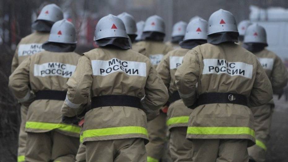 В Воронежской области потушили крупный пожар на Перелешинском заводе
