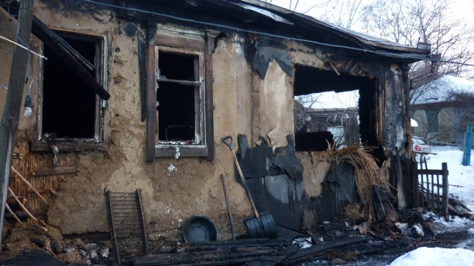 В павловском хуторе Максимово при пожаре погиб 67-летний мужчина