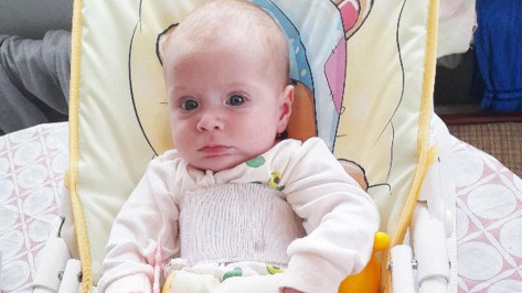 Русфонд попросил помощи для 5-месячной девочки с пороком сердца из Воронежской области