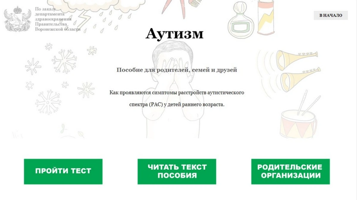 Тест на аутический спектр