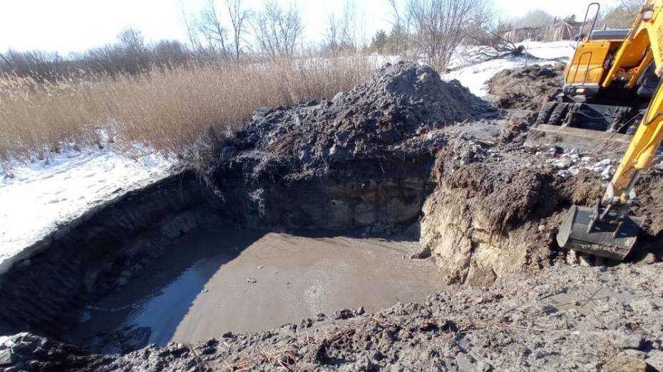 В Бобровском районе сделали 2 искусственных водоема