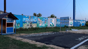 В Россоши общественники обустроили детский велодром