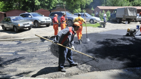 Мэрия опубликовала график дорожного ремонта в Воронеже 1 и 2 мая