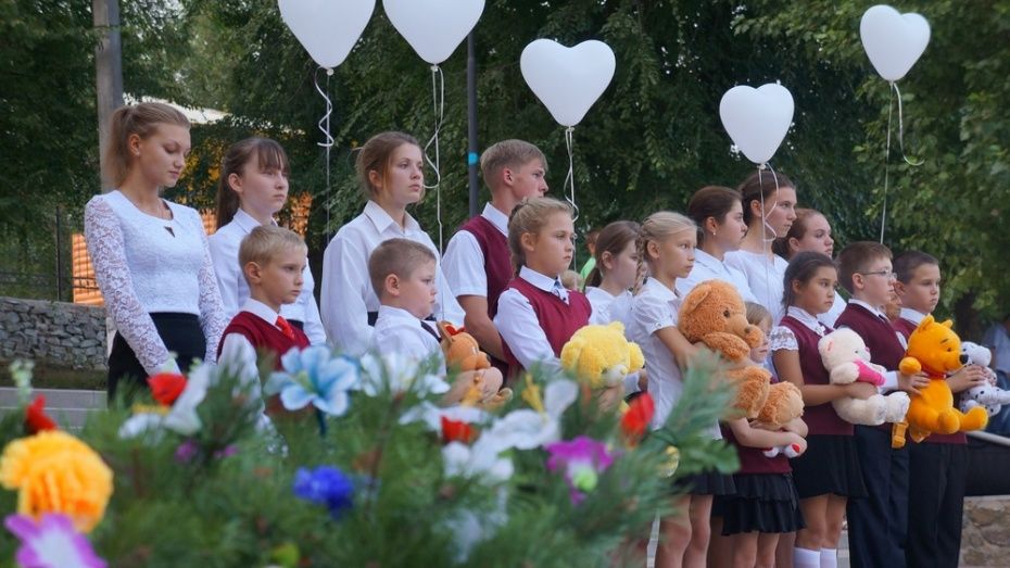 В День города воронежцы выпустят 335 шаров в память о трагедии в Беслане
