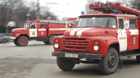 Житель Воронежской области при пожаре получил ожоги 10% тела