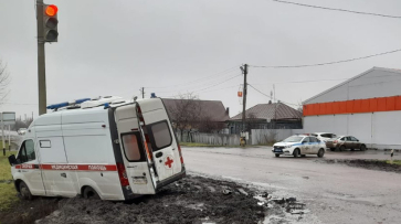 В Воронежской области тяжелобольная пациентка «скорой» пострадала в ДТП