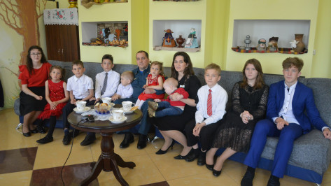Воронежская многодетная семья Владимиру Путину: для нас дети – благословение