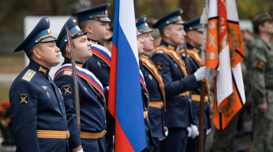 В Воронежской области отметили годовщину образования 108-го зенитного ракетного Тульского полка