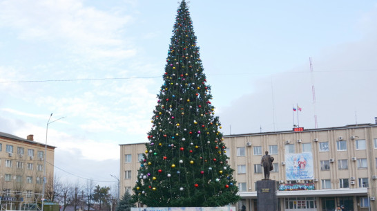 В Россоши главную новогоднюю елку установят в другом месте
