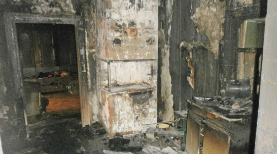 В борисоглебском селе при пожаре погиб 53-летний мужчина