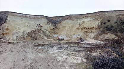 В Воронежской области снова выявили незаконную добычу песка