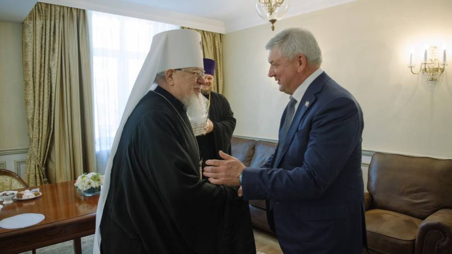 Митрополит Сергий станет советником губернатора Воронежской области