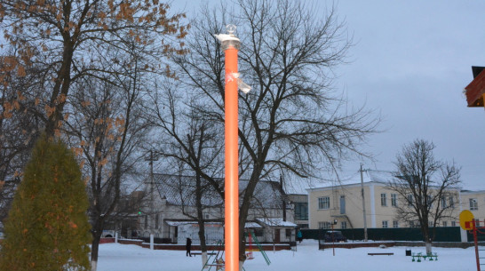 В богучарском городском парке неизвестные побили и украли плафоны на 12 фонарях