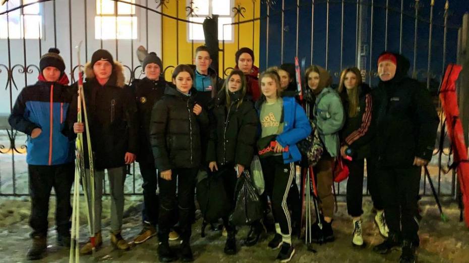 Борисоглебские лыжники завоевали 2 место в областной спартакиаде учащихся