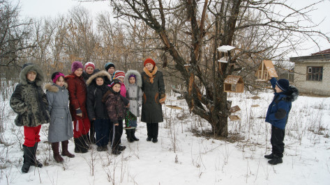 Воробьевские школьники присоединились к акции «Покорми птиц» 