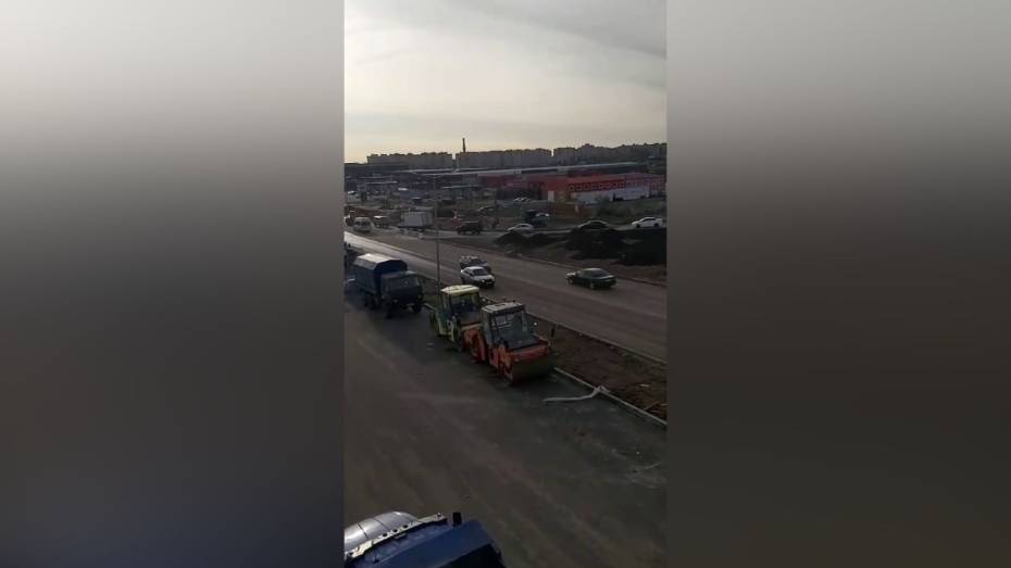 В Воронеже запустили движение по 2-уровневой развязке на пересечении Остужева и Минской